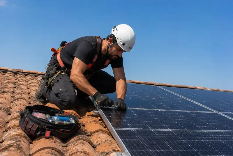 Maintenance et monitoring de panneaux solaires à Bretignolles-sur-Mer